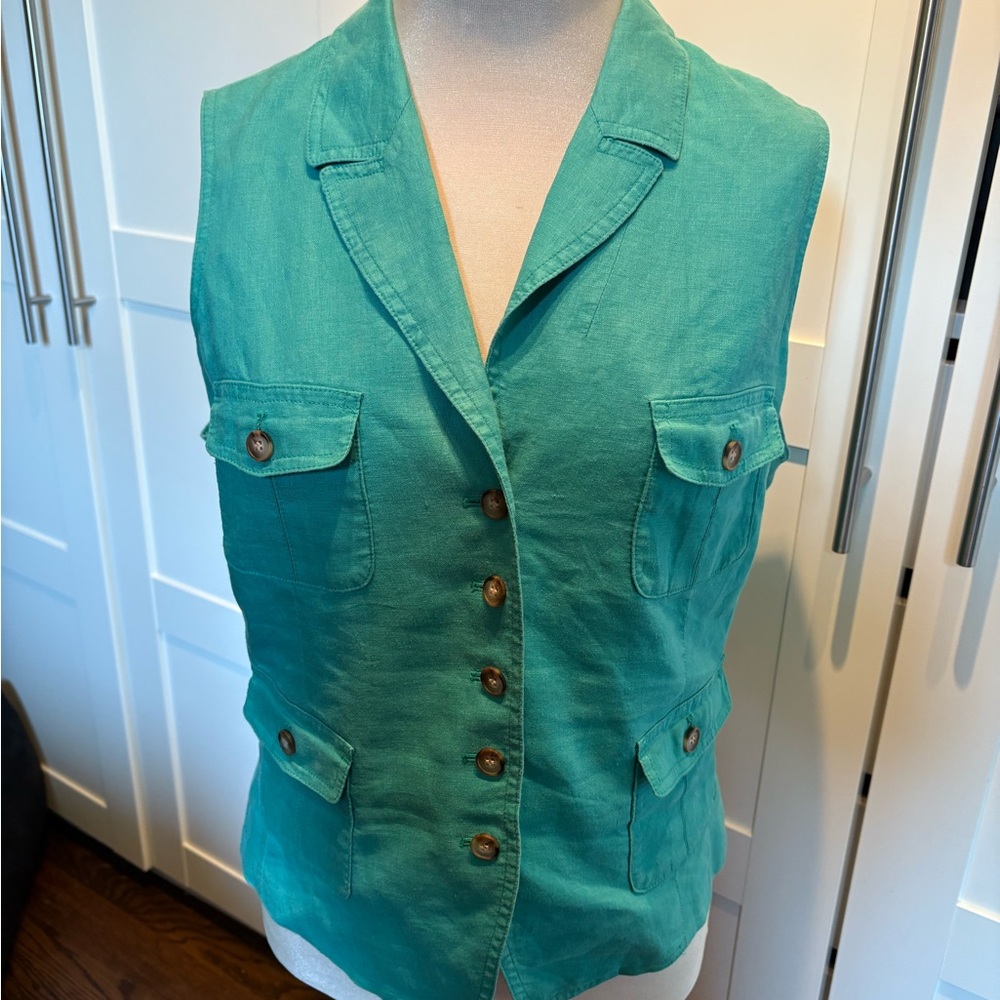 Jones New York Linen Vest